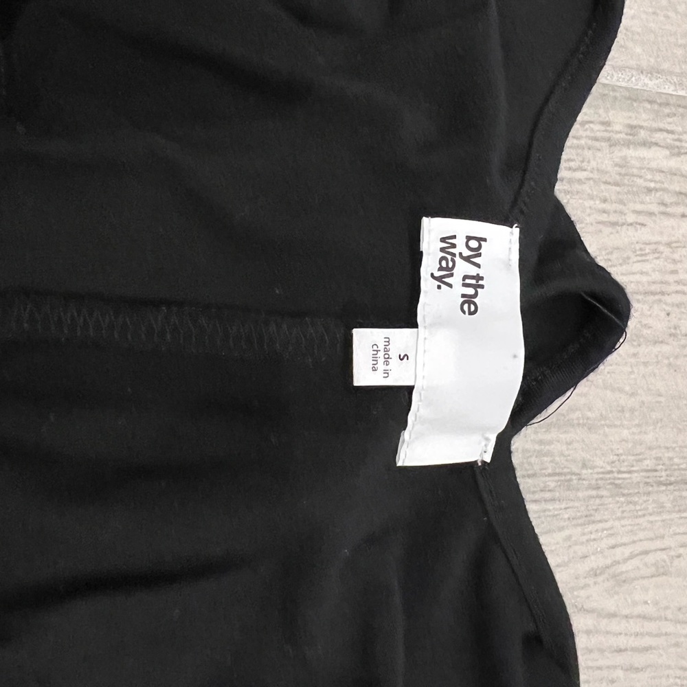 By The Way Flora Ruffle Bodysuit Superdown Black - Picture 7 of 8